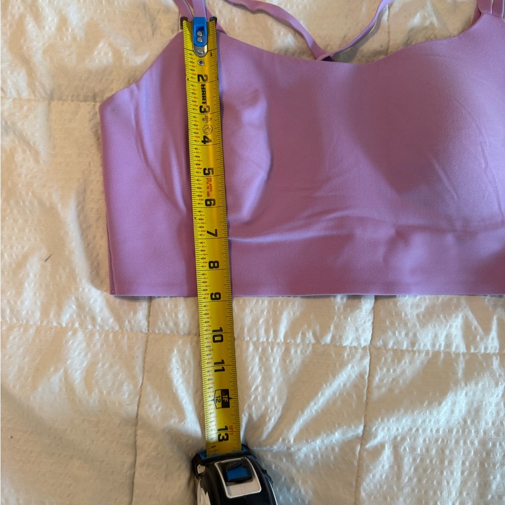 Offline by Aerie Real Me Xtra Hold Up Lavender Sports Bra Athleisure Seamless - Picture 7 of 7